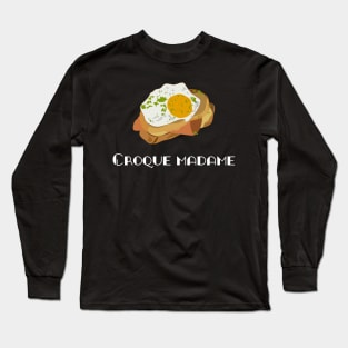 Croque madame FOGS FOOD FRENCH 10 Long Sleeve T-Shirt